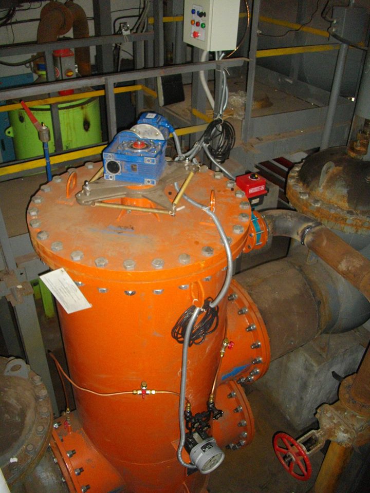 Self-washed automated filters FK-2700D on site