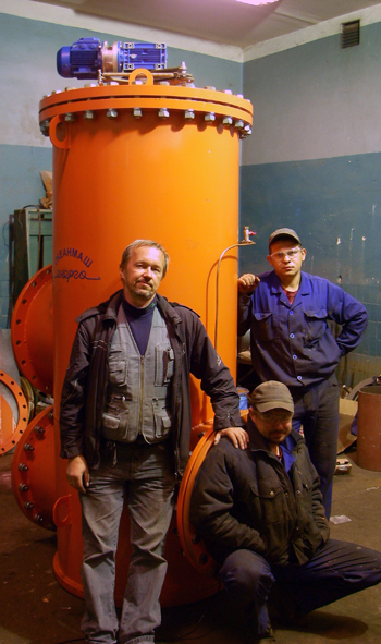 Self-washed automated filters FK-2700 before delivery to the customer