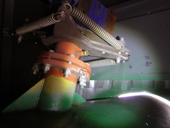 Automated self-washed filter FSB-1200 on site