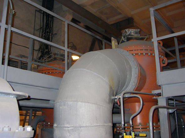 Automated self-washed filter FSC-600 on site