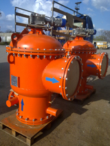 Self-washed automated filters FSC-500 before delivery to the customer